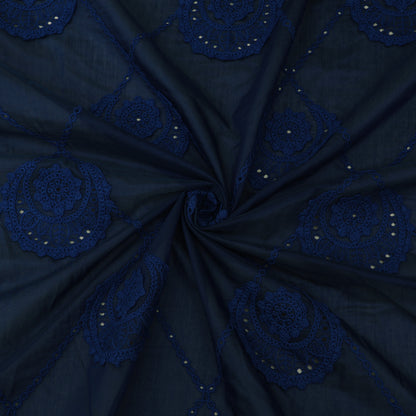 Chanderi Embroidery Fabric
