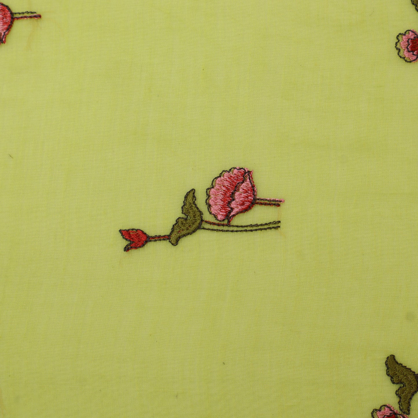 Chanderi Embroidery Fabric