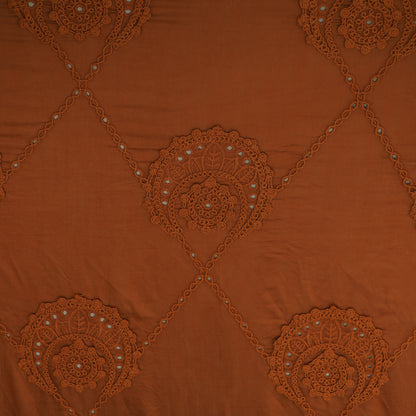 Chanderi Embroidery Fabric
