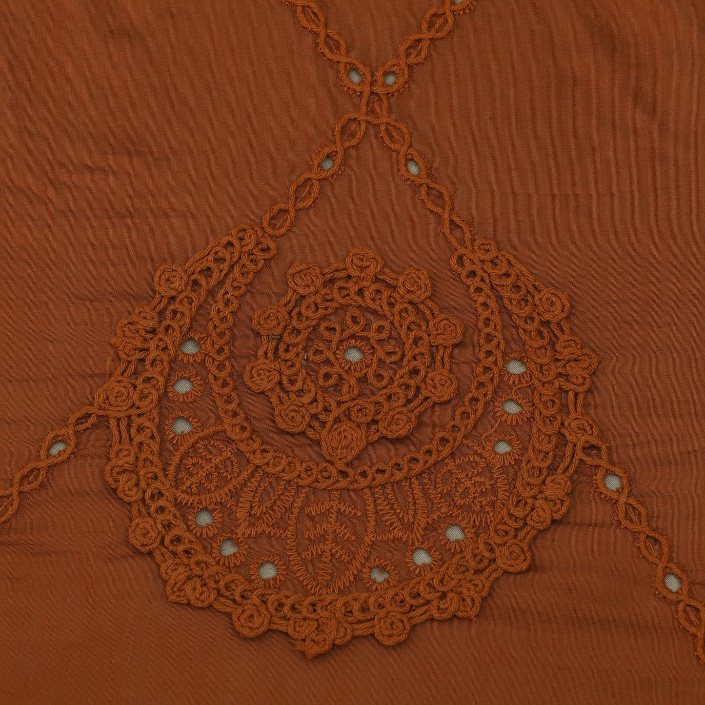 Chanderi Embroidery Fabric