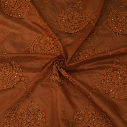 Chanderi Embroidery Fabric