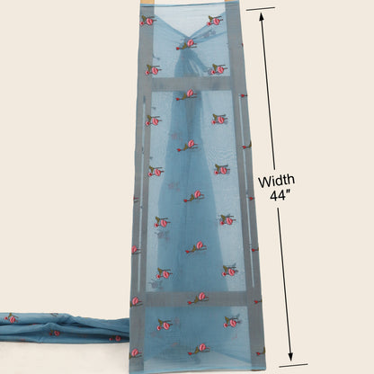 Chanderi Embroidery Fabric