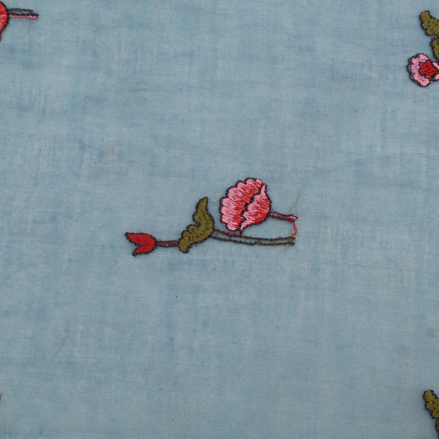 Chanderi Embroidery Fabric