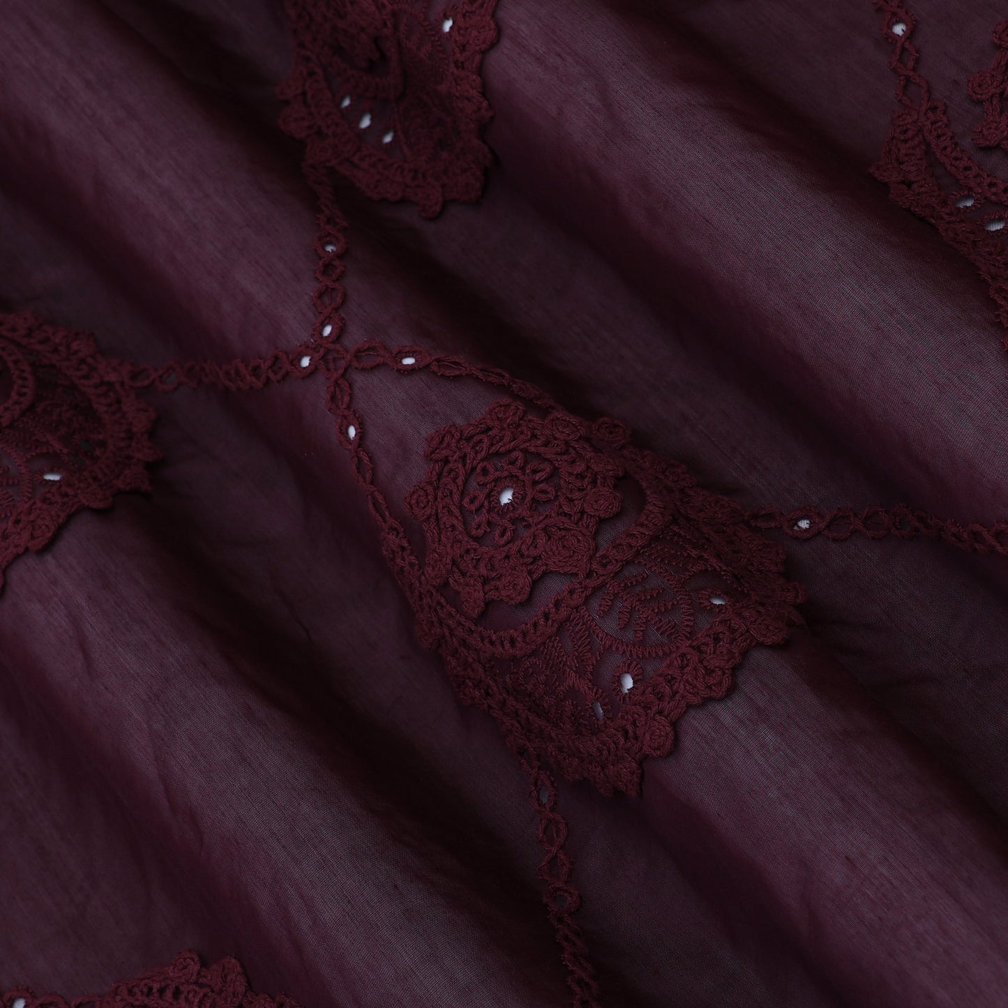 Chanderi Embroidery Fabric