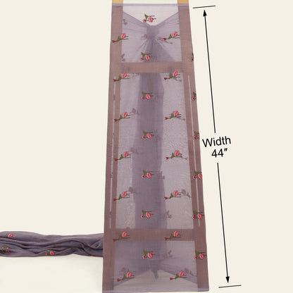 Chanderi Embroidery Fabric