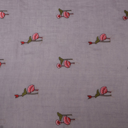 Chanderi Embroidery Fabric