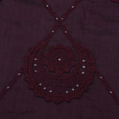 Chanderi Embroidery Fabric