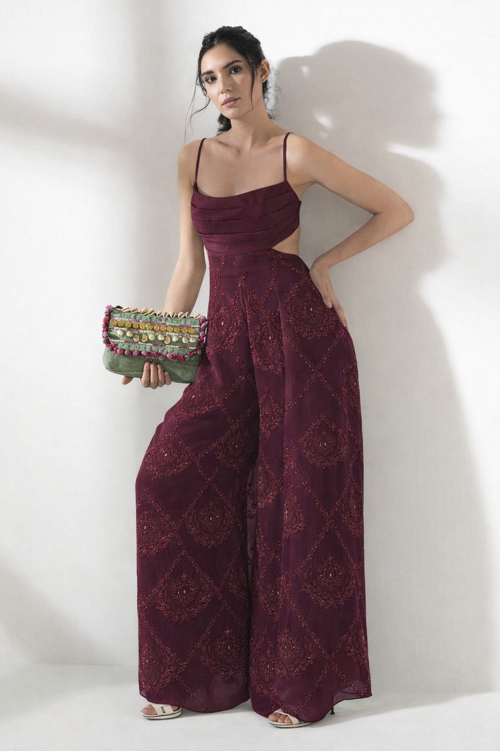 Chanderi Embroidery Fabric