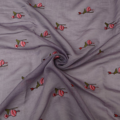 Chanderi Embroidery Fabric