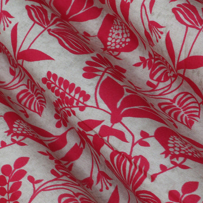 Multi-Color Muslin Print Fabric