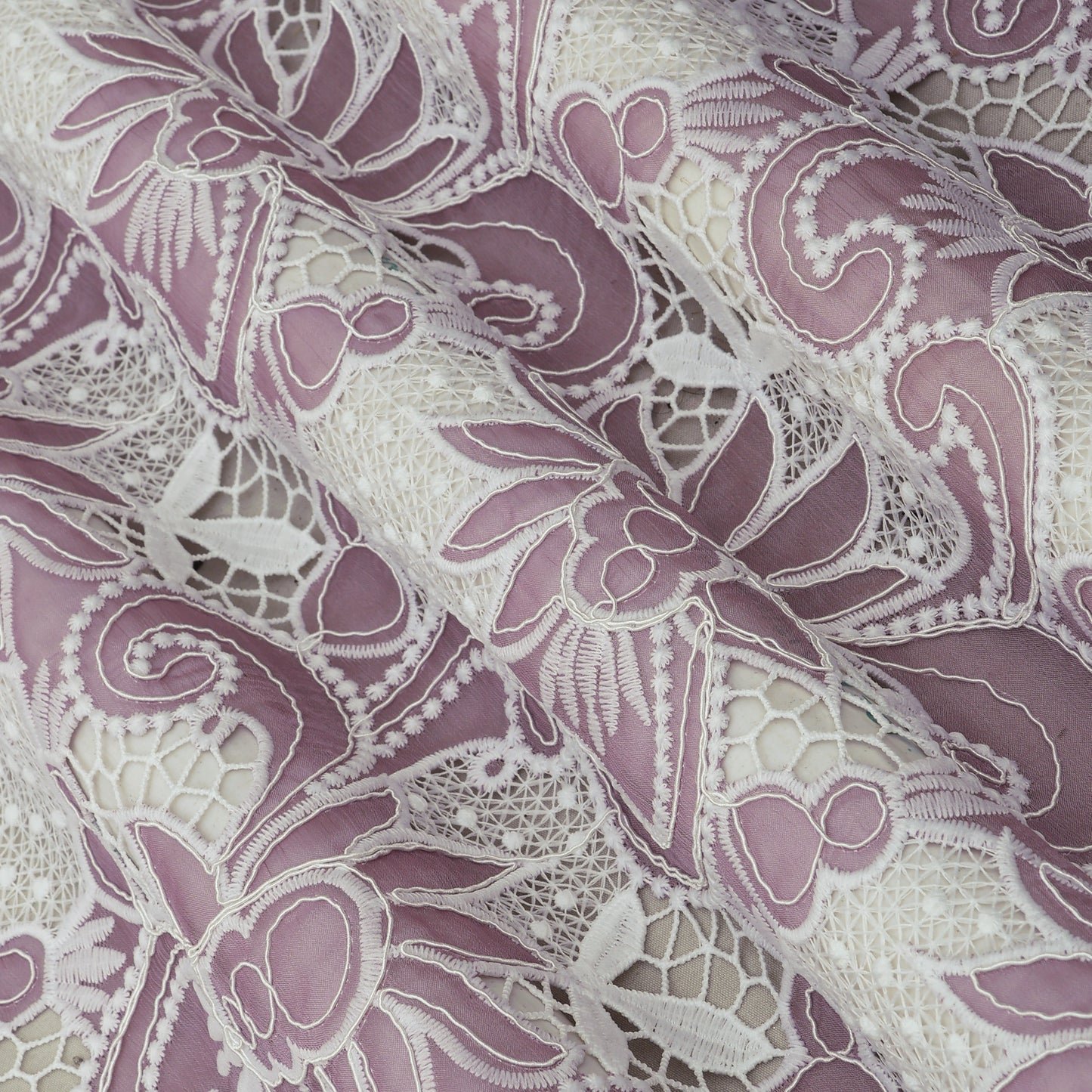 Chinon Chiffon Embroidery Fabric