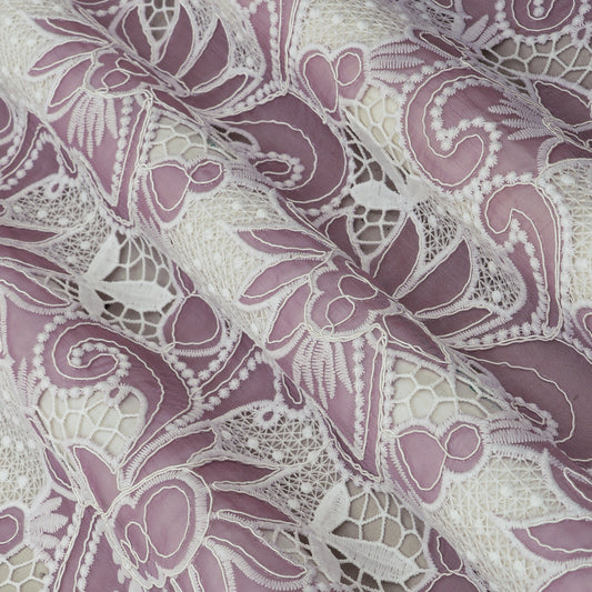 Chinon Chiffon Embroidery Fabric