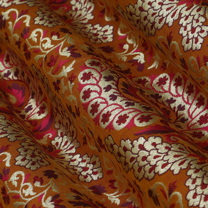 Multicolor Kimkhab Brocade Fabric