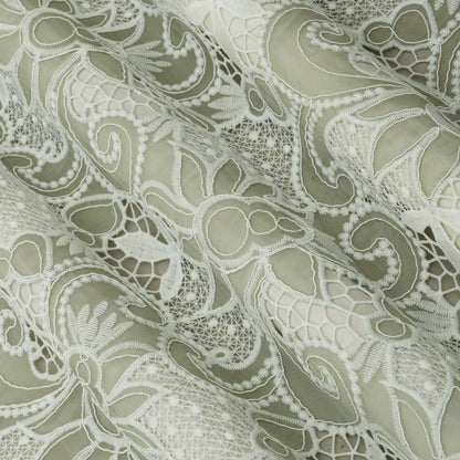 Chinon Chiffon Embroidery Fabric