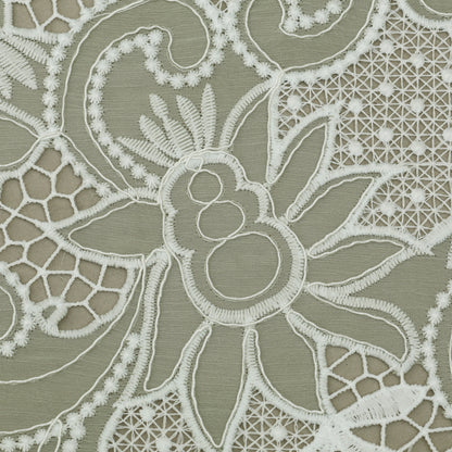 Chinon Chiffon Embroidery Fabric