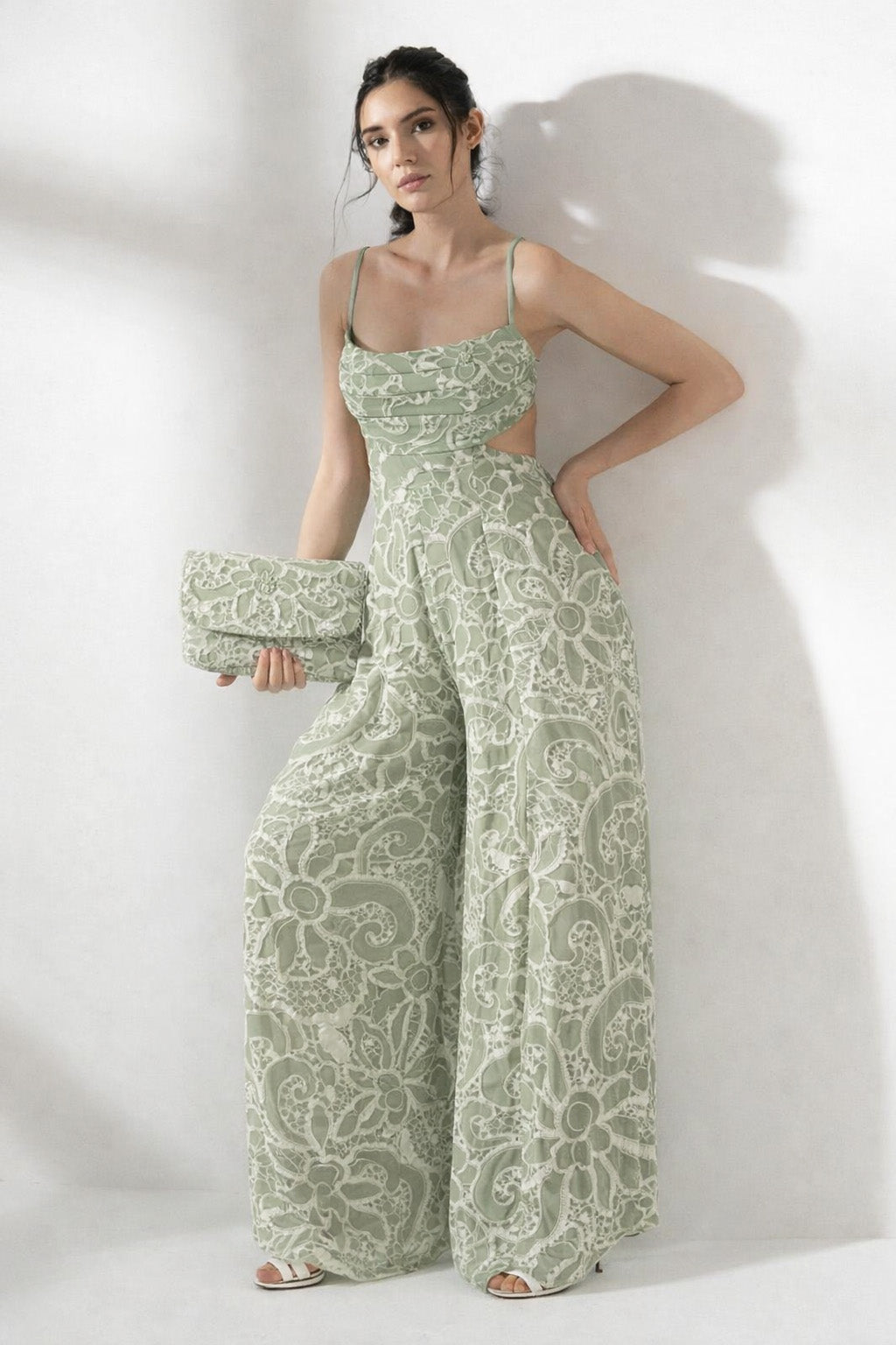 Chinon Chiffon Embroidery Fabric