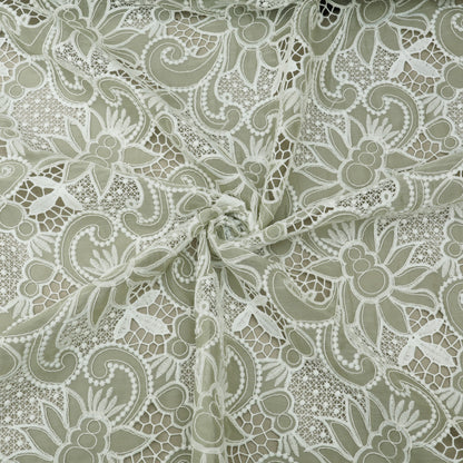 Chinon Chiffon Embroidery Fabric