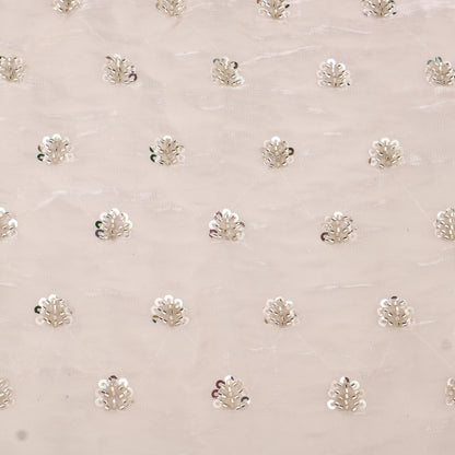 Satin Organza Embroidery Fabric