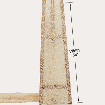 Chinon Chiffon Embroidery Fabric