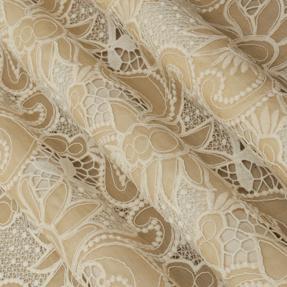 Chinon Chiffon Embroidery Fabric