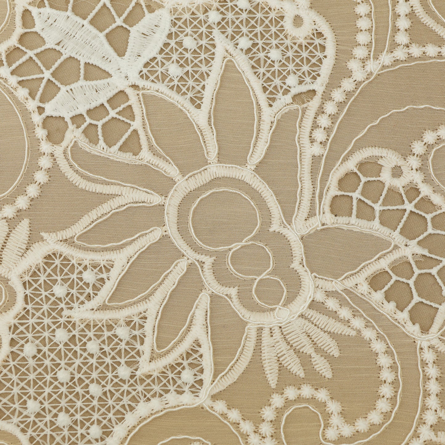 Chinon Chiffon Embroidery Fabric
