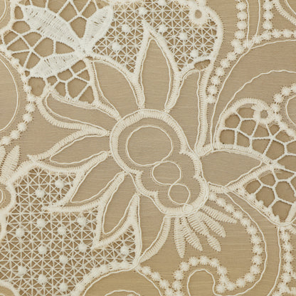 Chinon Chiffon Embroidery Fabric