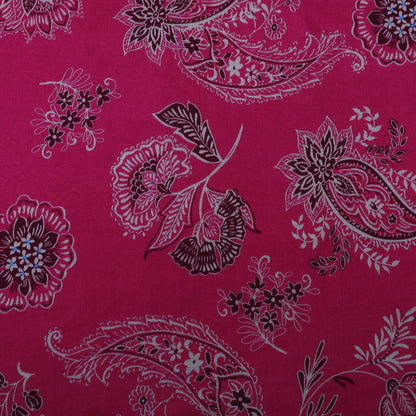 Multi-Color Muslin Print Fabric