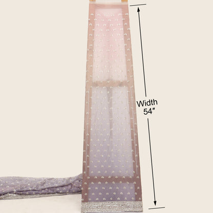 Satin Organza Embroidery Fabric