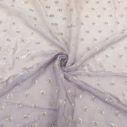 Satin Organza Embroidery Fabric