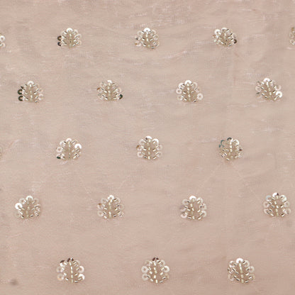 Satin Organza Embroidery Fabric