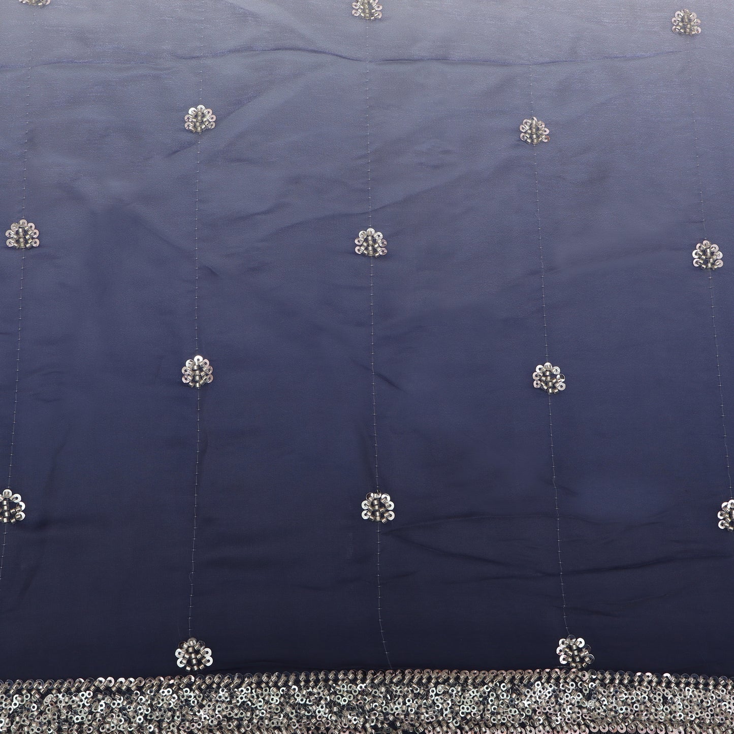 Satin Organza Embroidery Fabric