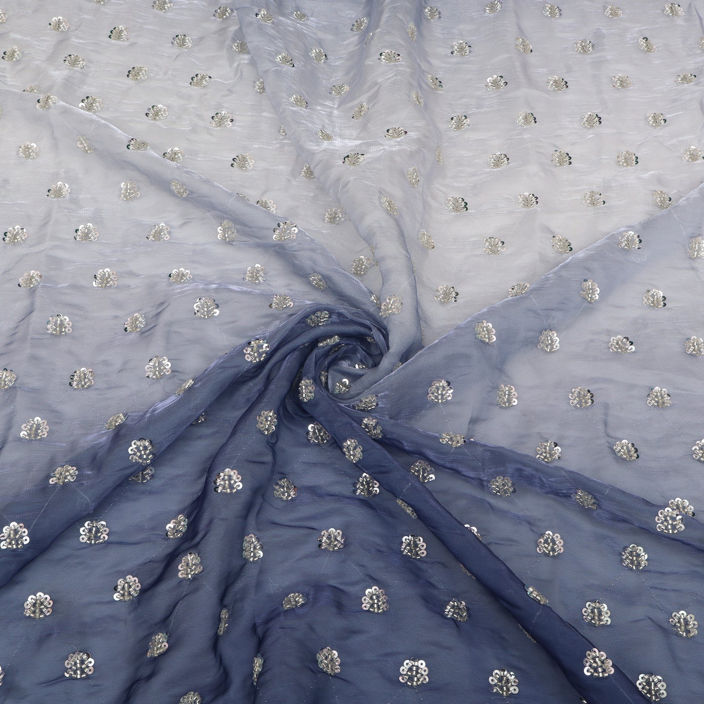 Satin Organza Embroidery Fabric