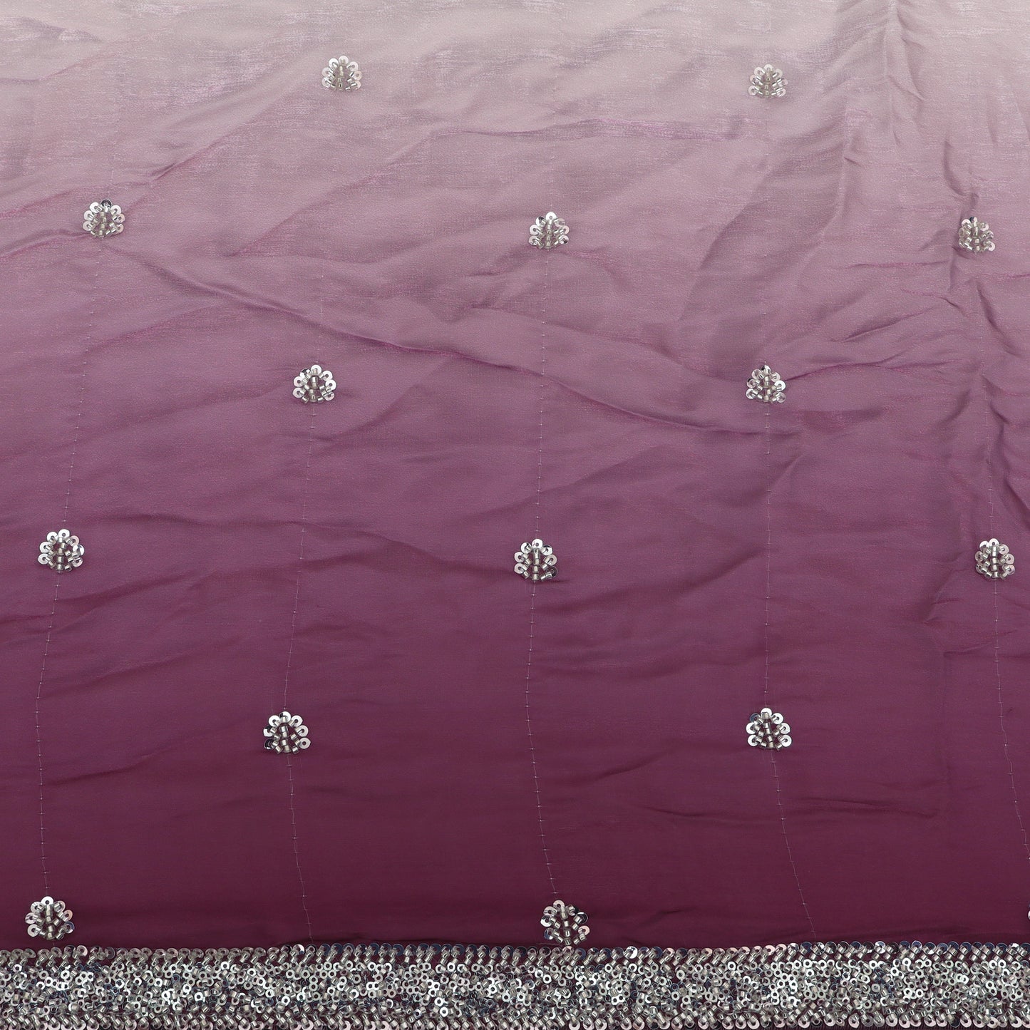 Satin Organza Embroidery Fabric