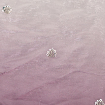 Satin Organza Embroidery Fabric