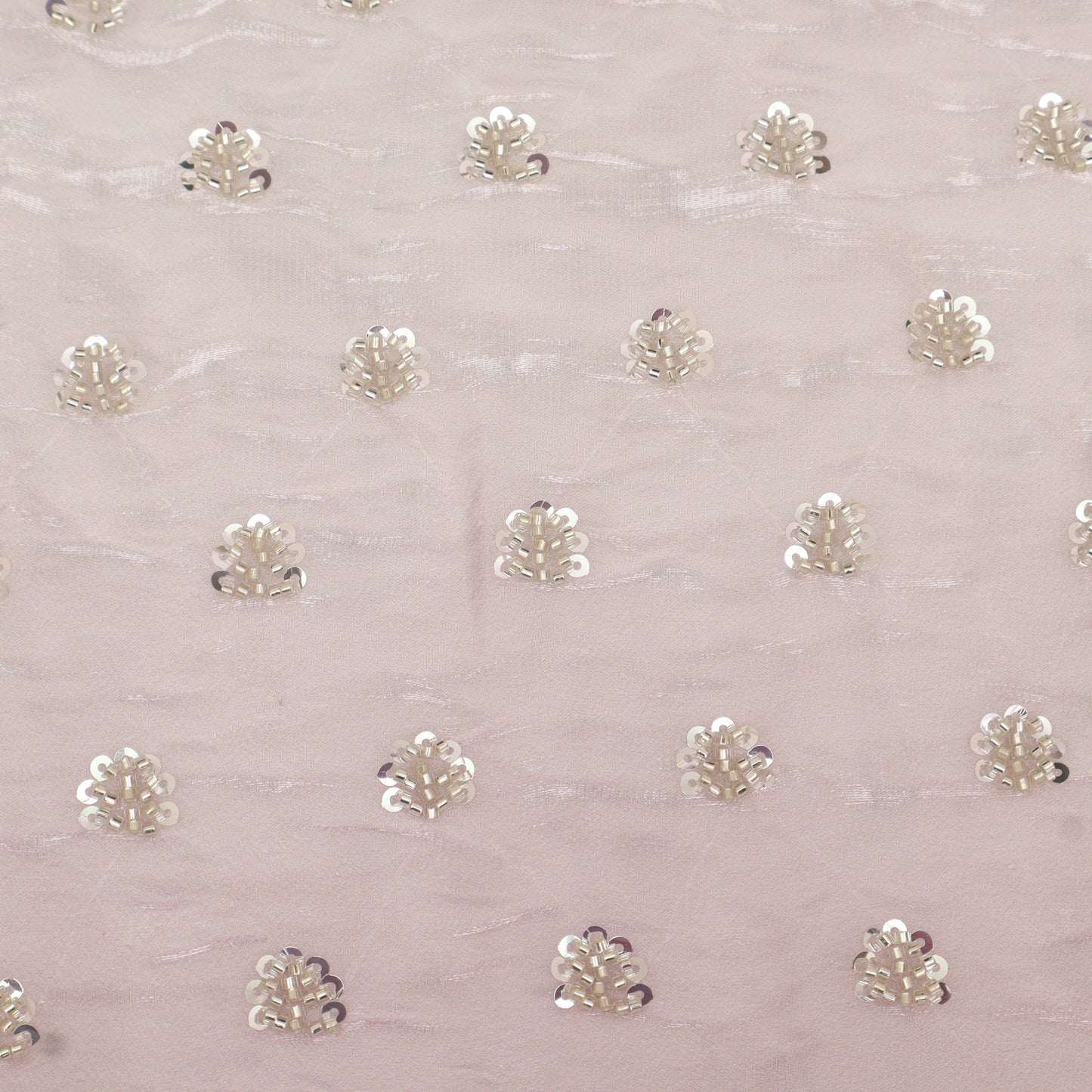 Satin Organza Embroidery Fabric
