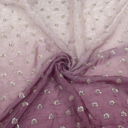 Satin Organza Embroidery Fabric