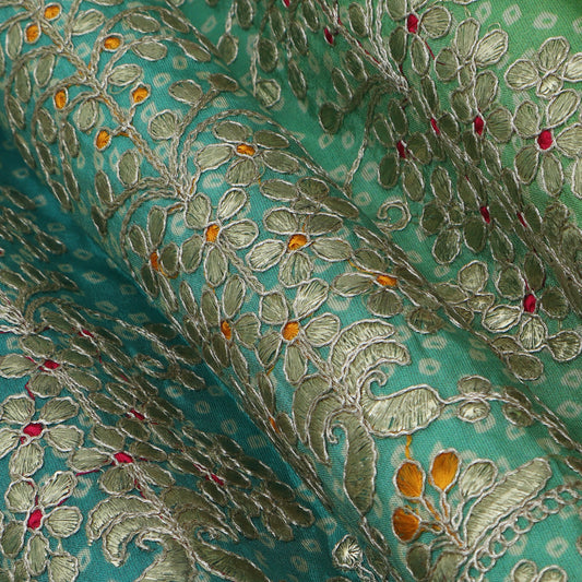 Shaded Tissue Embroidery Fabric