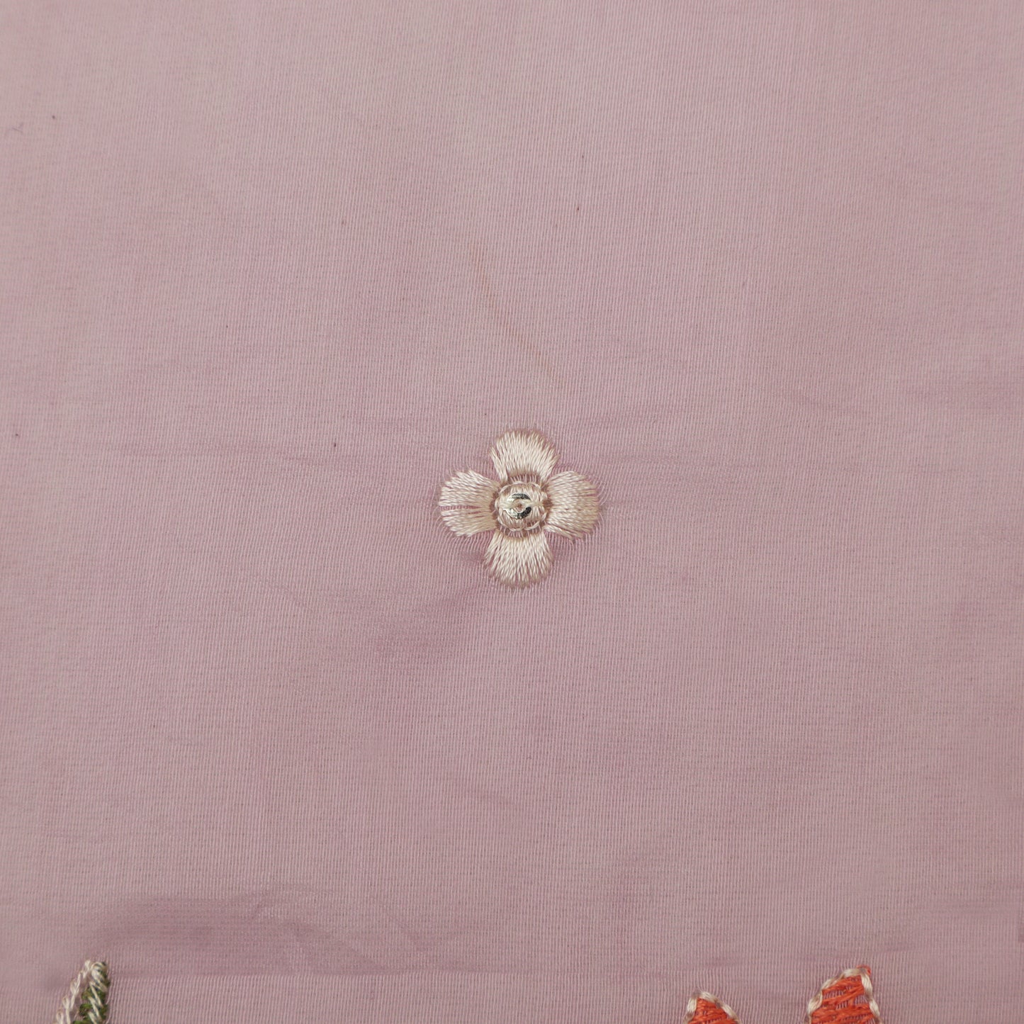 Mul Chanderi Embroidery Fabric
