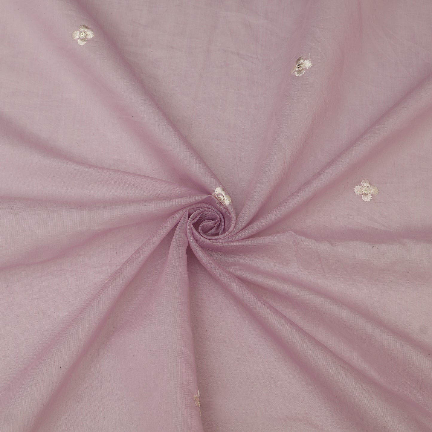 Mul Chanderi Embroidery Fabric