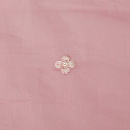 Mul Chanderi Embroidery Fabric