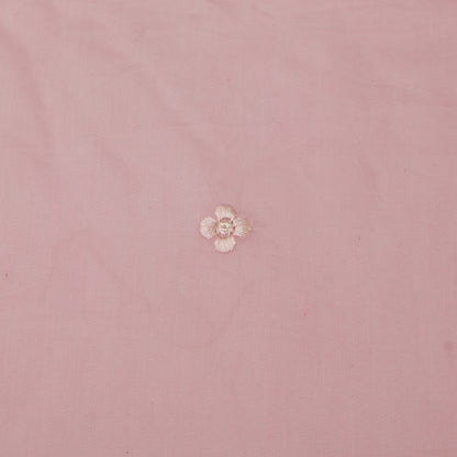 Mul Chanderi Embroidery Fabric