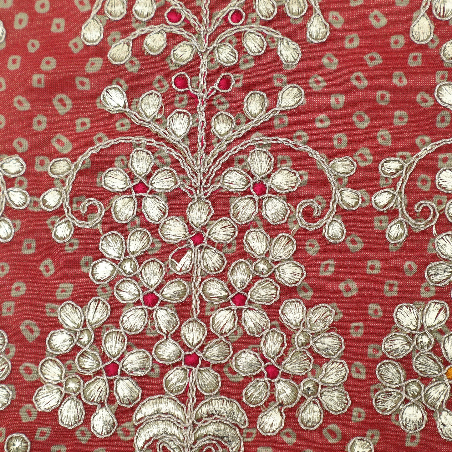 Shaded Tissue Embroidery Fabric