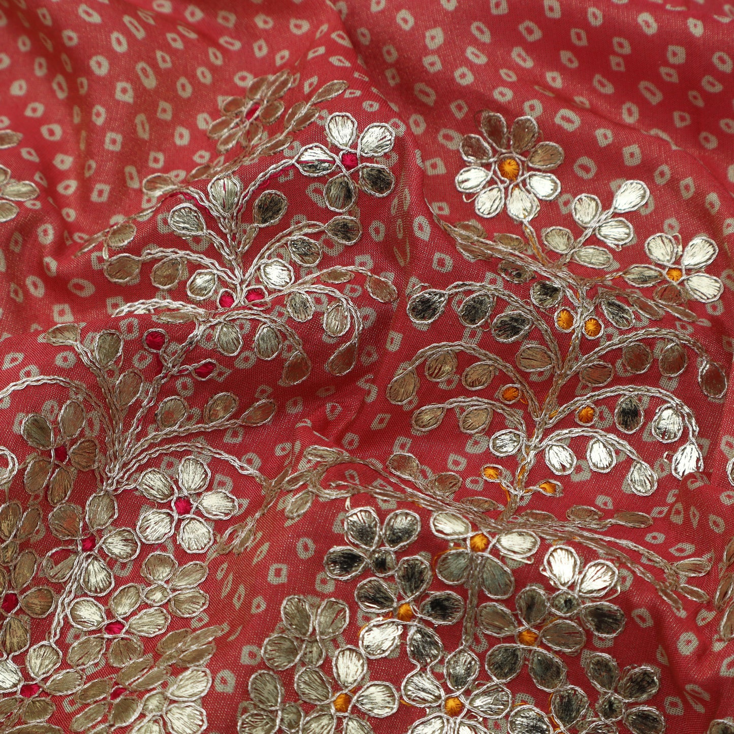 Shaded Tissue Embroidery Fabric