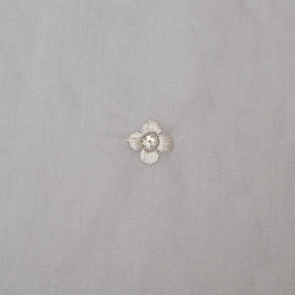 Mul Chanderi Embroidery Fabric