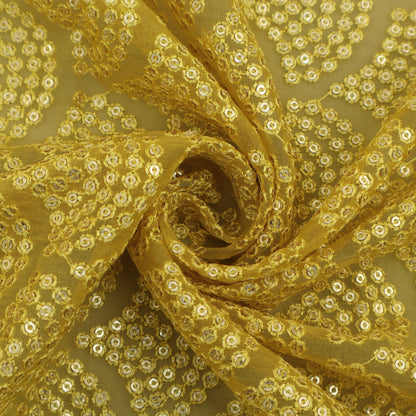 Organza Embroidery Fabric