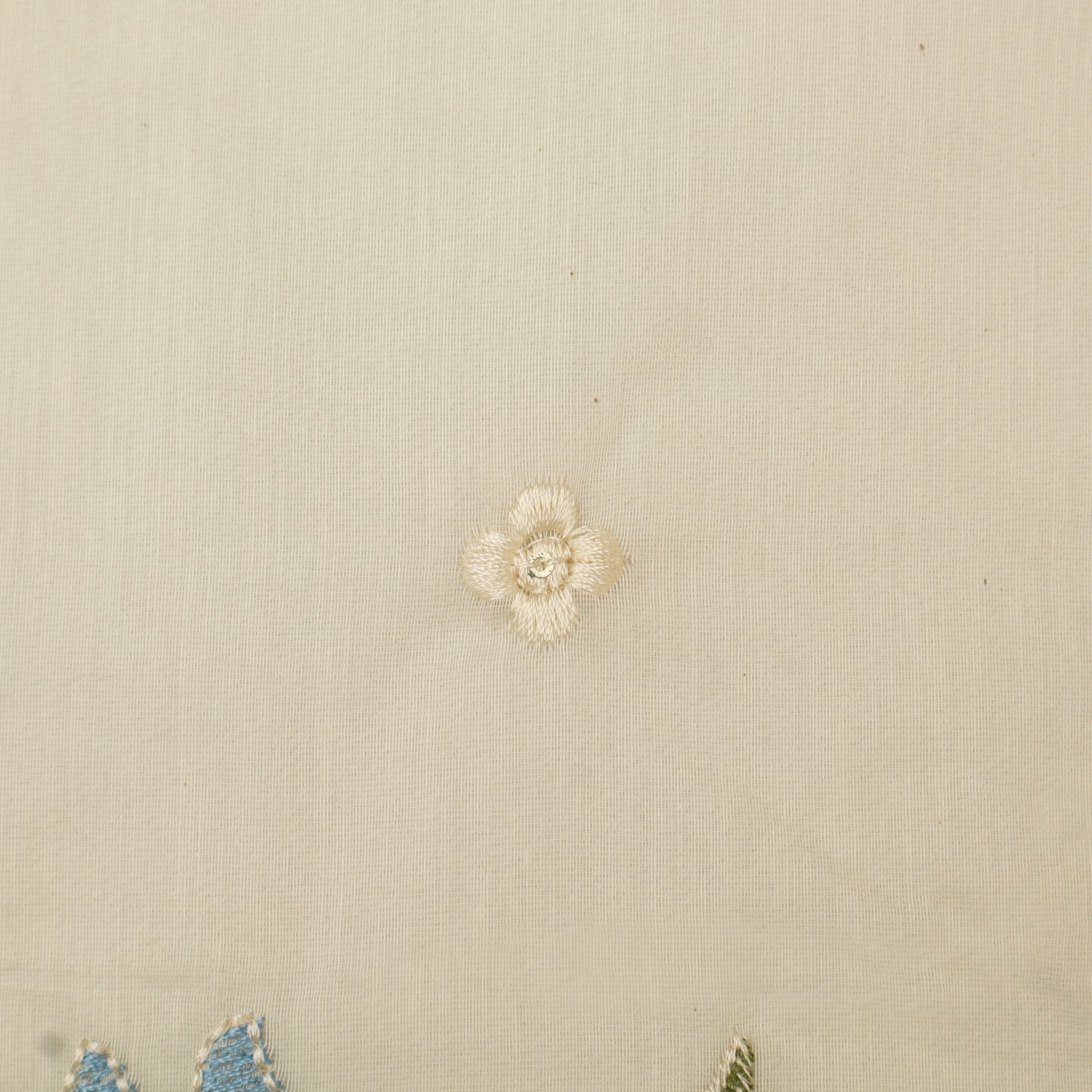 Mul Chanderi Embroidery Fabric