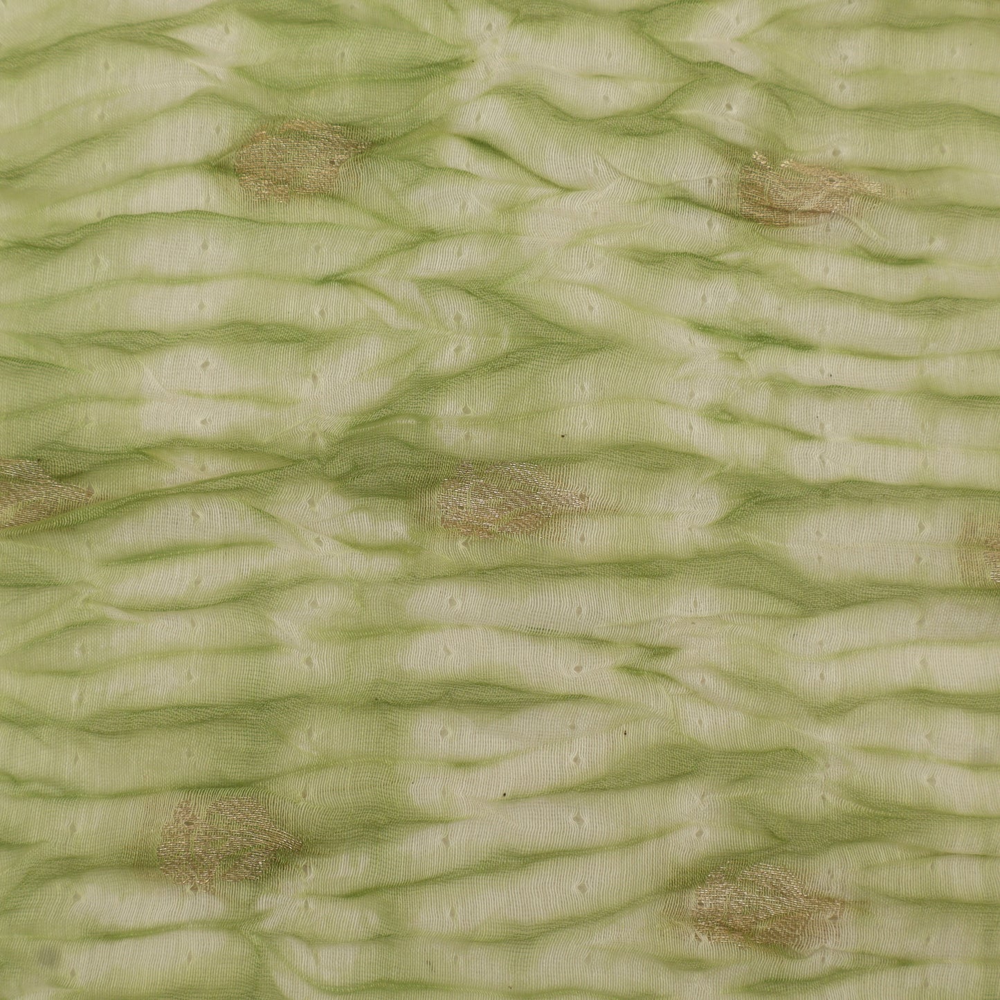 Crush Chanderi Print Booti Fabric