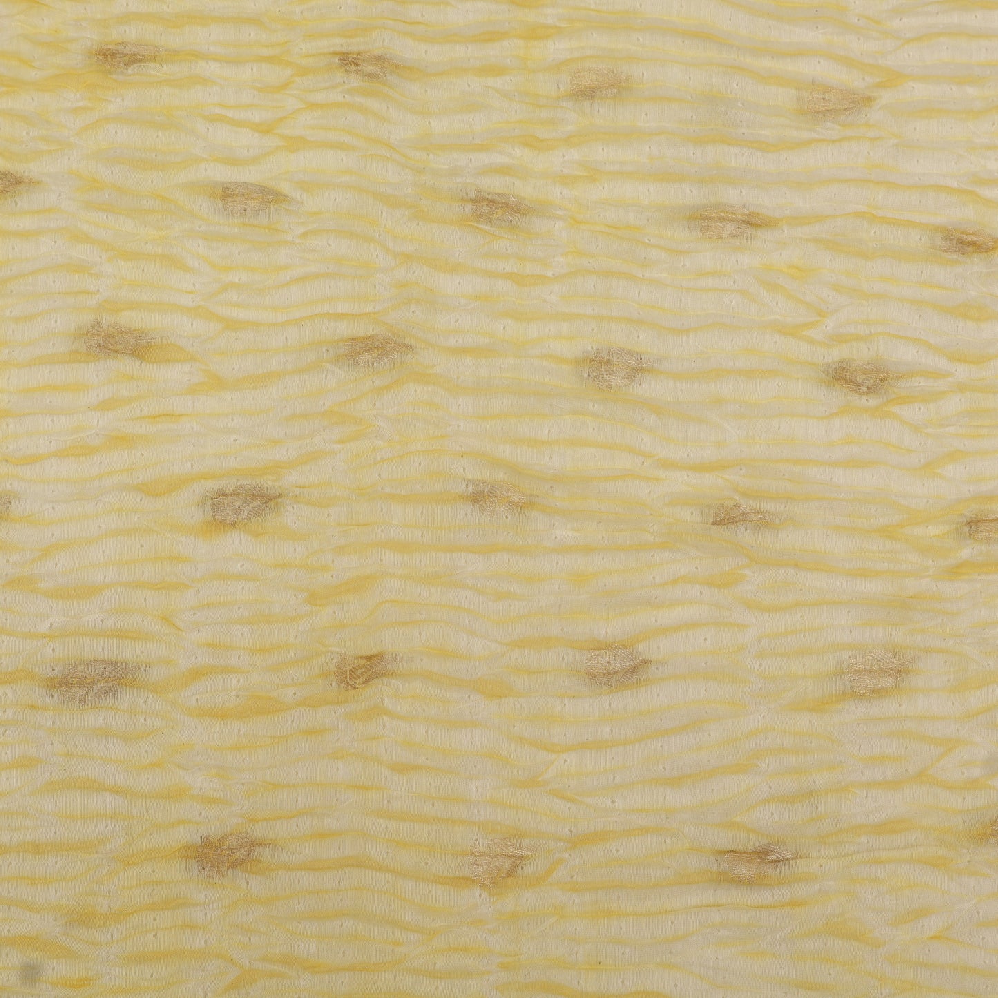 Crush Chanderi Print Booti Fabric