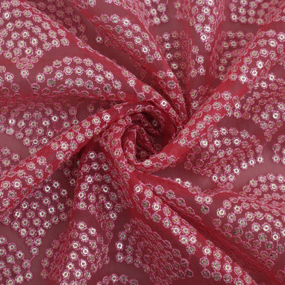 Organza Embroidery Fabric