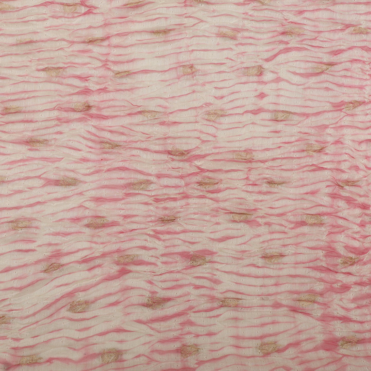Crush Chanderi Print Booti Fabric